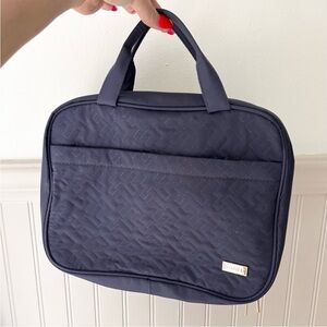 Stylish Navy Quilted Women's Travel Bag Nishel